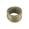 Sistemi Di Fissaggio|Cavo multiuso ø 3 mm. in ferro zincato plastificato, anima in  fibra tessile 20 mt.