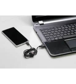 Elettrico-Lampa Cavo usb micro usb - 100 cm - nero  38931