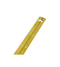 Ferramenta Per Mobili E Infissi- Cerniera a metraggio - 400 x 32 mm. - ottonato