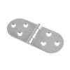 Ferramenta Per Mobili E Infissi|Cerniere a biscotto in ferro zincato 30 x 80 mm. 2 pz.