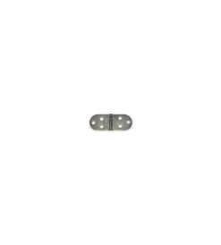 Serratura E Sicurezza|Cerniere a biscotto zincate giallo 80 x 30 mm. - 4 pz.