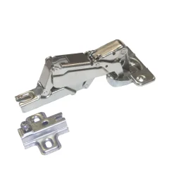 Ferramenta Per Mobili E Infissi- Cerniere apertura 180° collo basso - 2 pz.