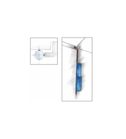 Ferramenta Per Mobili E Infissi- Cerniere da saldare a 2 ali perno sfilabile - 80 mm. - 2 pz.
