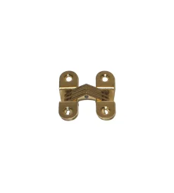 Ferramenta Per Mobili E Infissi- Cerniere invisibili - 25 x 80 mm. - acciaio nichelato - 2 pz.
