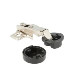 Ferramenta Per Mobili E Infissi|Cerniere per ante vetro - ø 26 - collo basso - 2 pz.
