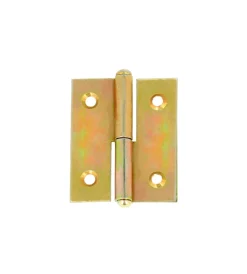 Hot Cerniere per mobili sx 50x40 ottonate 2 pz. - 50 x 40 mm. - ottonato - 2 pz. Ferramenta Per Mobili E Infissi