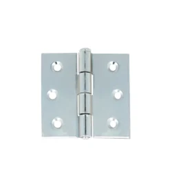 Ferramenta Per Mobili E Infissi- Cerniere pesanti - 60 x 60 mm. - zincato - 2 pz.