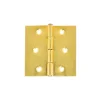 Online Cerniere quadre - 80 x 80 mm. - ottonato - 2 pz. Ferramenta Per Mobili E Infissi