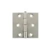 Discount Cerniere quadre con spina fissa in ferro zincato 50 x 60 mm. 2 pz. Ferramenta Per Mobili E Infissi