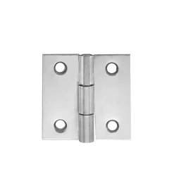 Hot Cerniere quadre inox 30 x 30 mm. - 2 pz. Serratura E Sicurezza