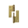 Serratura E Sicurezza|Cerniere sfilabili destra 140 mm. - zincate giallo - 1 pz.