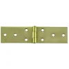 Serratura E Sicurezza|Cerniere strette lunghe 100 x 32 mm.  zincate giallo  1 pz.