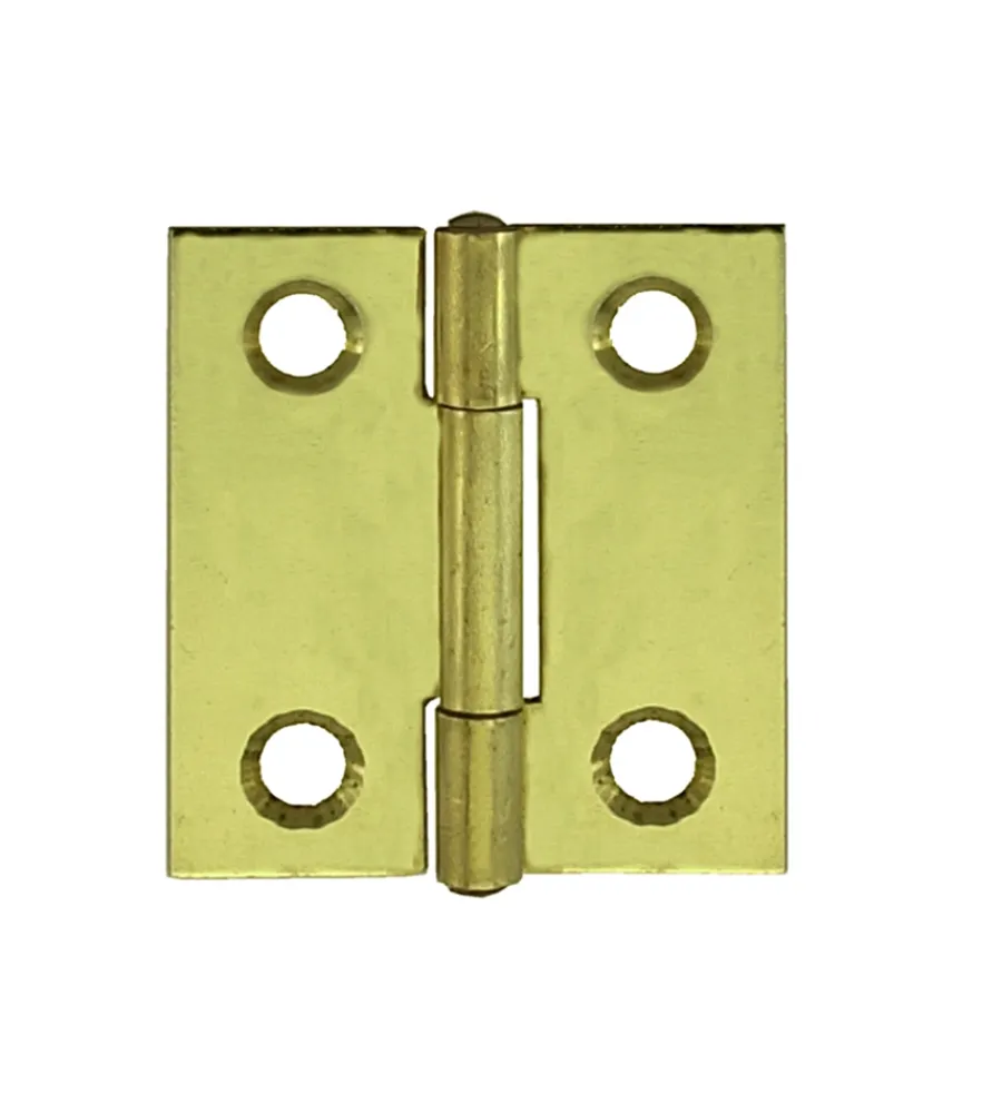 Serratura E Sicurezza- Cerniere strette ottone 31 x 50 mm. - 2 pz.