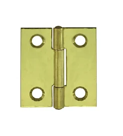 Serratura E Sicurezza|Cerniere strette ottone 34 x 60 mm. - 2 pz.