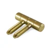 Ferramenta Per Mobili E Infissi|Cerniere tornite "anuba" - ø 13 - ottonato - 2 pz.