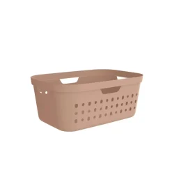 Online Cesta portabiancheria "jona" colore rosa da 39 litri Accessori Bagno