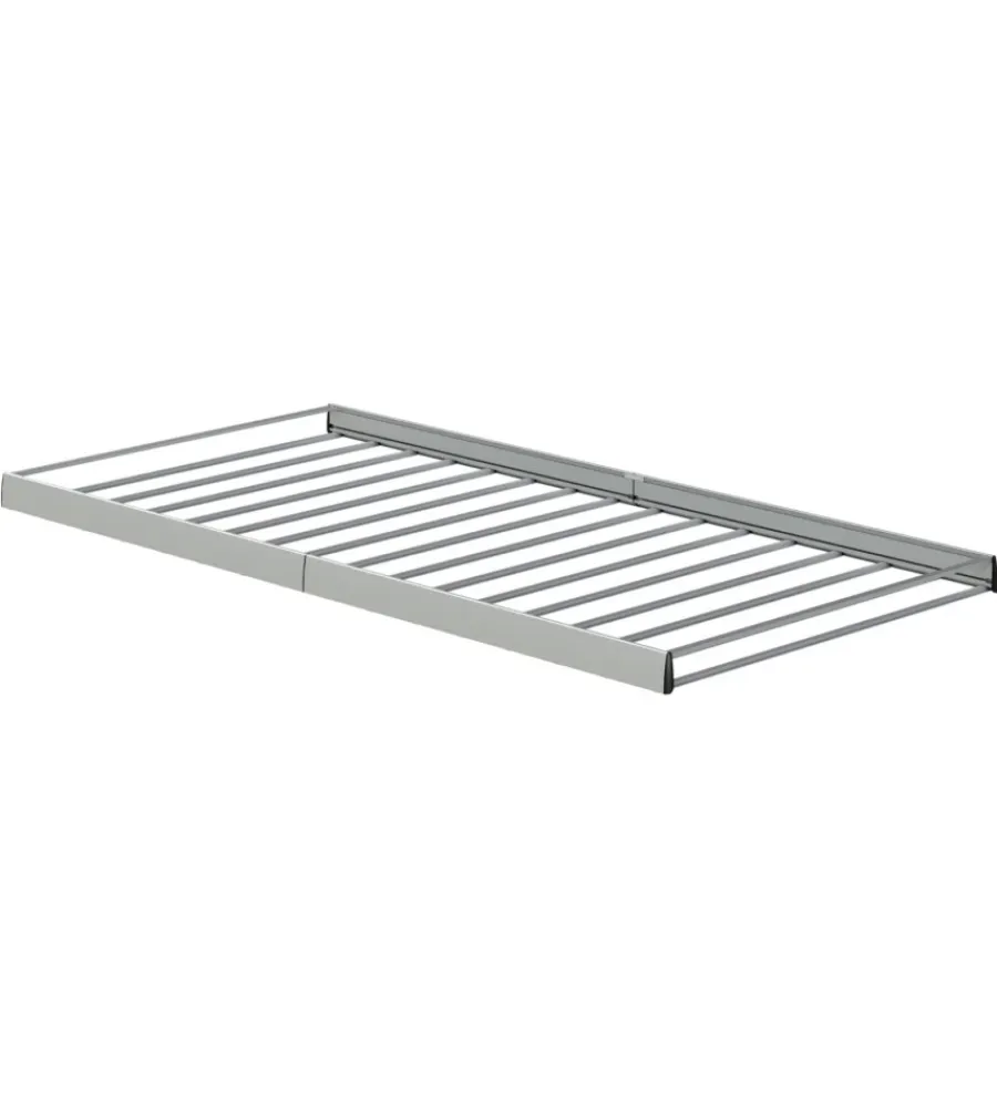 Portaggio-Nordrive Cesta portapacchi per auto e veicoli commerciali krs-12 kargo rack extended - 300x180x12 cm nkr2244