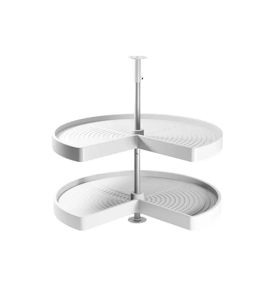 Accessori Cucina-Emuca Cestello "3/4" girevole 270° per mobile da 80 cm