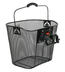 Outlet Cestino bici anteriore bellelli removibile rettangolare Bici