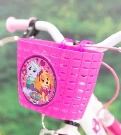 Bici|Cestino portaoggetti "paw patrol girl" rosa