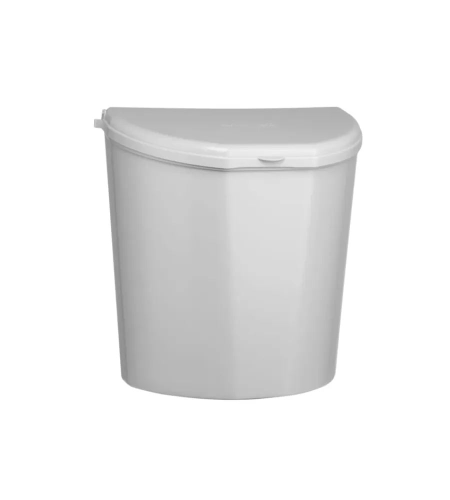 Campeggio-Brunner Cestino portarifiuti per caravan "pillar xl" grigio 31,5x18x31,5 cm
