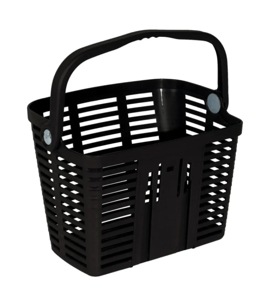 Bici- Cestino xl nero "plaza" - bellelli