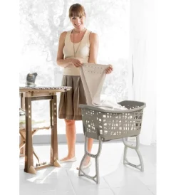 Ordine E Sistemazione|Cesto biancheria bama "stand up" con gambe reclinabili 41 lt