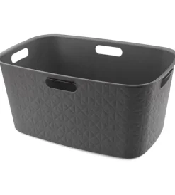 New Cesto portabiancheria "curver softex" antracite, 45 litri Accessori Bagno