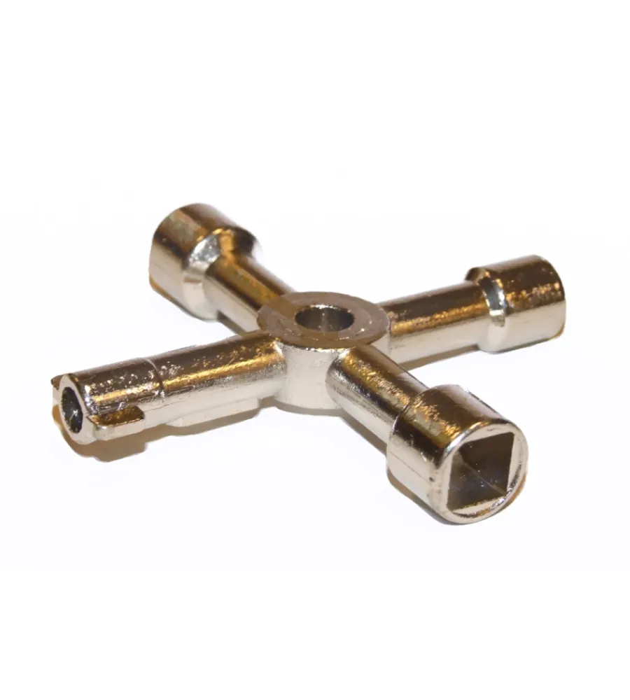 Accessori Gas- Chiave universale multiuso a 4 teste