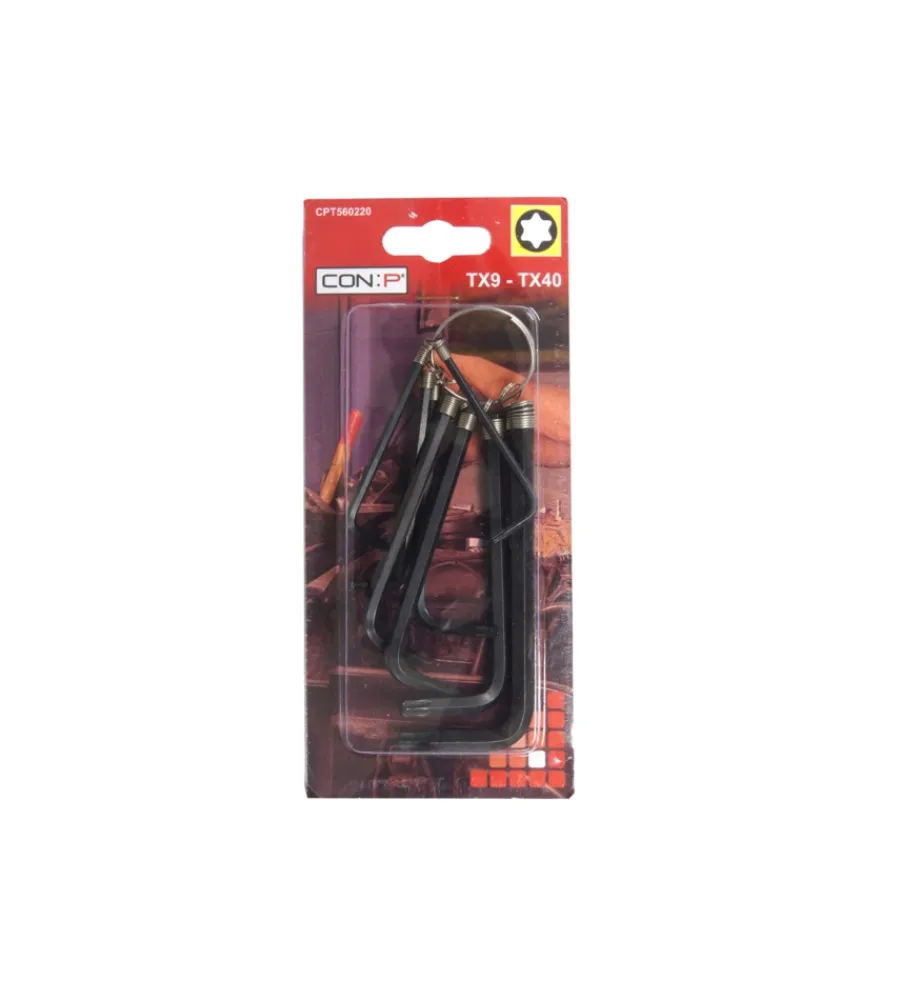 Chiavi- Chiavi torx 8 pz.