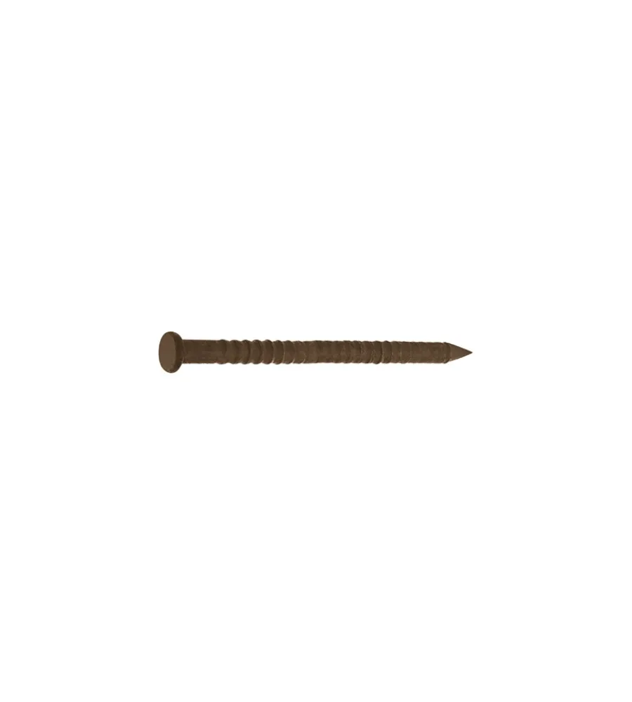 Sistemi Di Fissaggio|Chiodi colorati marrone scuro 1,8 x 38 - 60 gr.