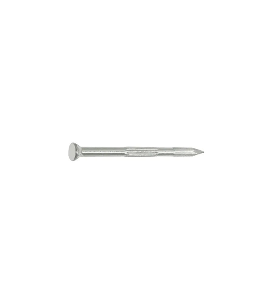 Sistemi Di Fissaggio- Chiodi zigrinati in acciaio zincato 4,5 x 60 - 15 pz.