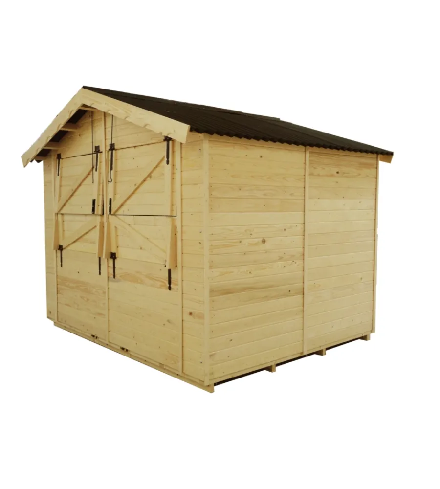 Chiosco in legno da esterno "sylva 3024" 315x274x240 cm Casette Da Giardino