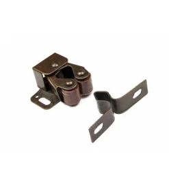 Online Chiusure a cricchetto a 2 rulli in ferro bronzato 2 pz. Ferramenta Per Mobili E Infissi