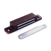 Outlet Chiusure magnetiche marroni da applicare forza 12 kg. 2 pz. Ferramenta Per Mobili E Infissi