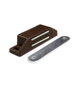 Online Chiusure magnetiche marroni da applicare forza 8 kg. 2 pz. Ferramenta Per Mobili E Infissi