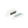 Clearance Chiusure magnetiche piastra oscillante - forza 4 kg. - bianco - 2 pz. Ferramenta Per Mobili E Infissi