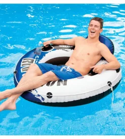 Intex Piscine|Ciambella gonfiabile "river run" blu 135x135 cm - cod. 58825eu