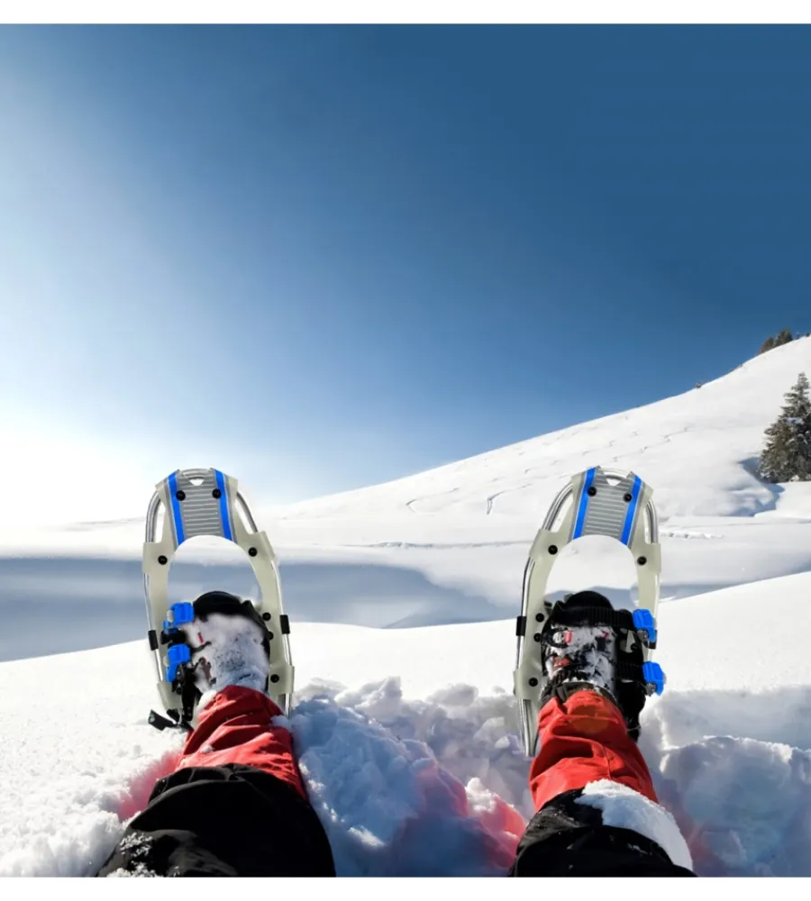 Clearance Ciaspole da neve alluminio trekking alpinismo k2 Attrezzi Per Ginnastica