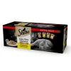 Alimenti Umido Gatto- Cibo umido per gatti sheba "mini filets selezione" tutte le età con anatra, pollo, pollame e tacchino 40x85 gr