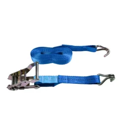 Online Cinghia di ancoraggio 1500 kg. con tenditore e cinghia con gancio 25 mm x 5 mt. Sistemi Di Fissaggio