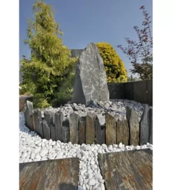 Fontane, Decorazioni E Pavimentazioni- Ciottolo da esterno bianco carrara 40/60 mm, 20kg.