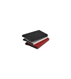 Ordine E Sistemazione|Click card porta carte in alluminio ultra leggero e resistente con rfid block.