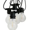 Sale Collana luminosa da esterno "fiesta" con 10 lampadine led, 5 m Illuminazione Per Esterno