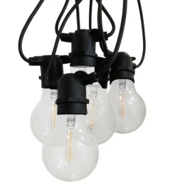 Sale Collana luminosa da esterno "fiesta" con 10 lampadine led, 5 m Illuminazione Per Esterno