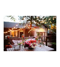 Sale Collana luminosa da esterno "fiesta" con 10 lampadine led, 5 m Illuminazione Per Esterno