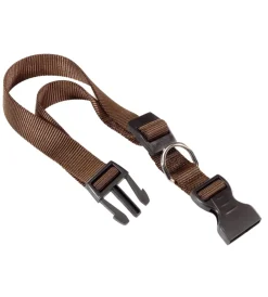 Clearance Collare per cani marrone in nylon, lunghezza da 30 a 44 cm - Guinzagli E Pettorine