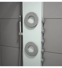Docce E Accessori|Colonna doccia con getti idromassaggio, 150x20 cm