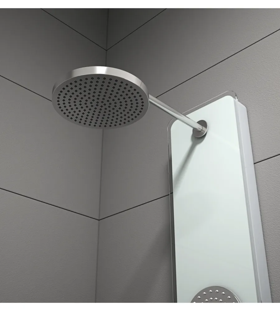 Docce E Accessori|Colonna doccia con getti idromassaggio, 150x20 cm