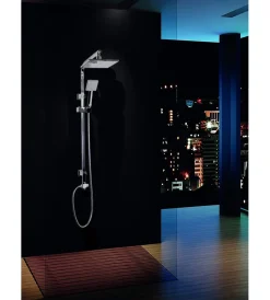 Docce E Accessori- Colonna doccia deviatore a pulsante